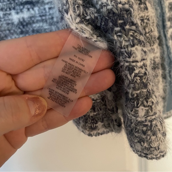 SIONI Faux tweed jacket-cardigan size L - Picture 6 of 7